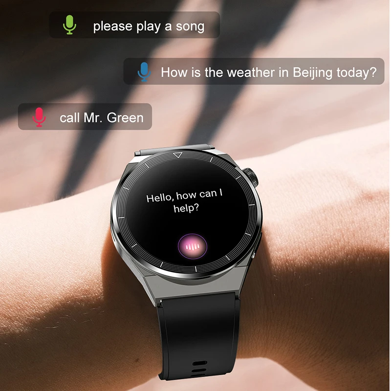 Comprar Reloj inteligente GT4 Pro 2023 NFC para hombre, pantalla HD de  390x390, control del ritmo cardíaco, llamada Bluetooth, IP68, resistente al  agua, para Huawei Xiaomi + caja