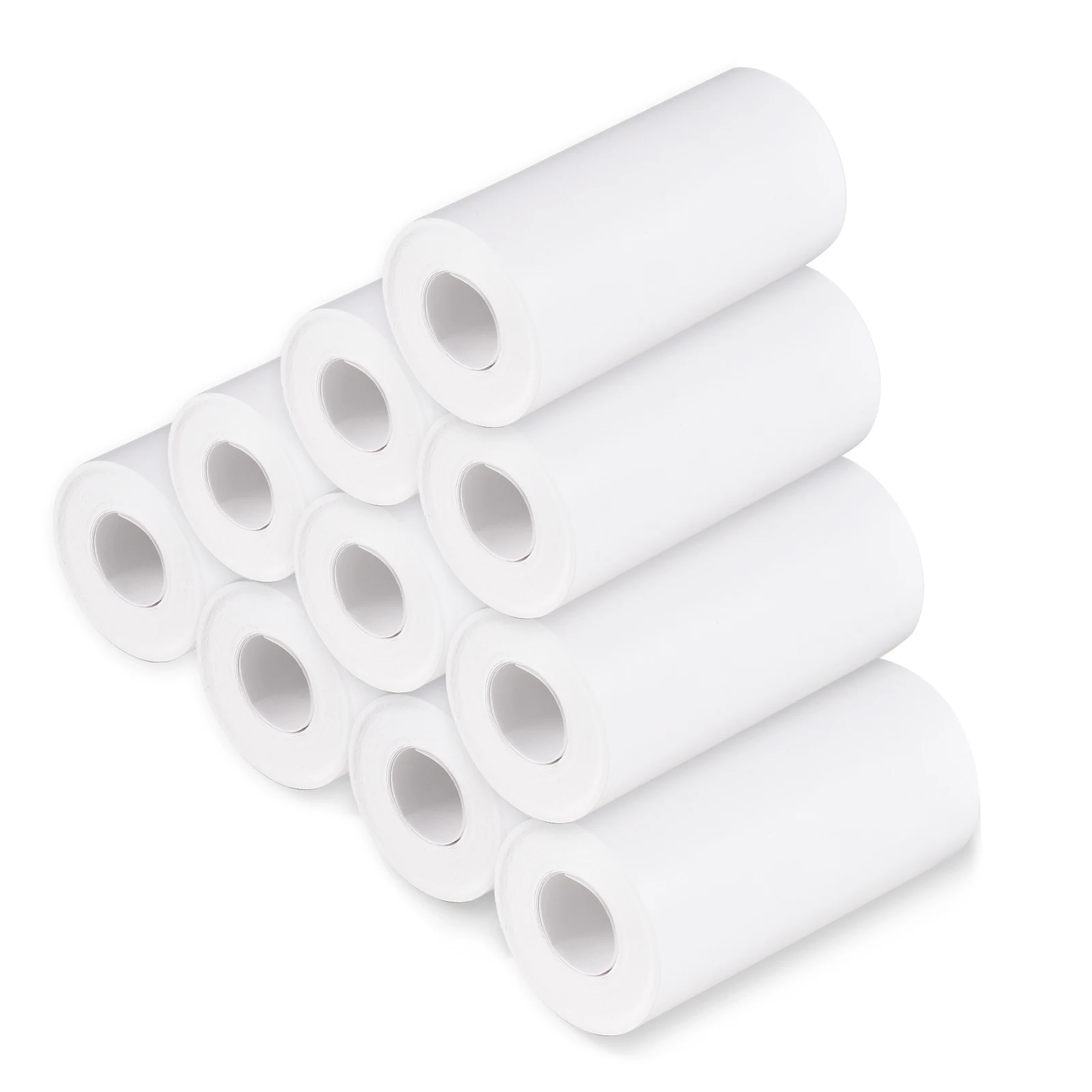 Thermal Paper Roll 57*30mm Printing Paper for Label Printer Kids Instant Camera Refill Print Pack of 3/ 6/ 10 Rolls