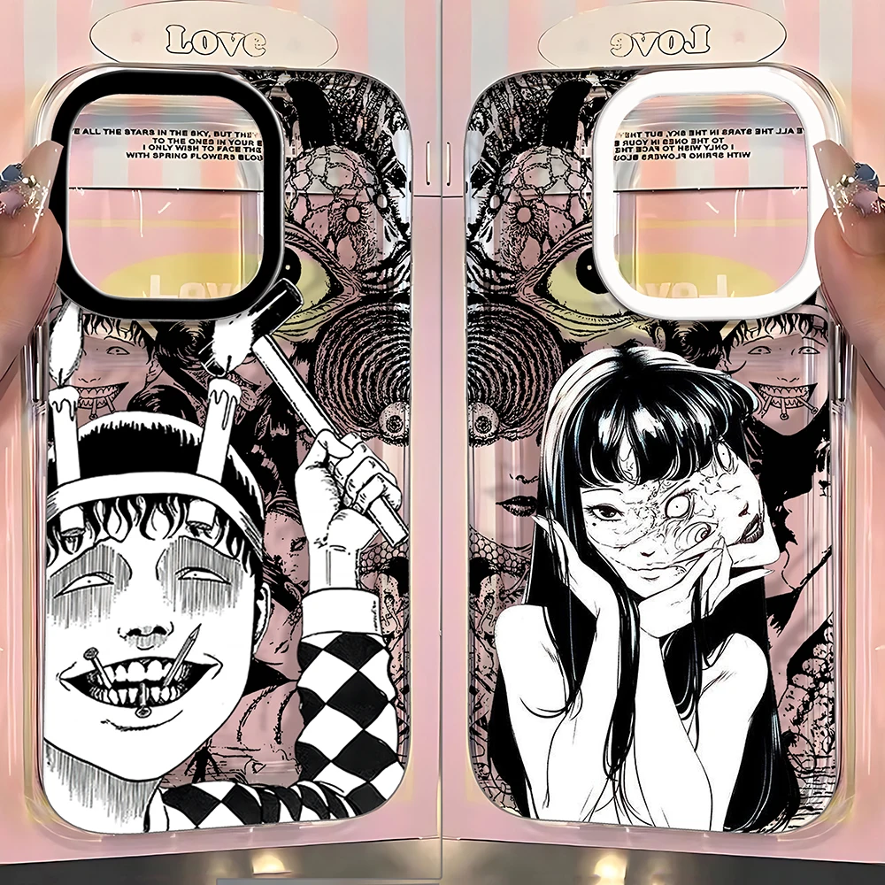 Junji Ito Terror Horror Design Phone Case – Spooky Back Cover
