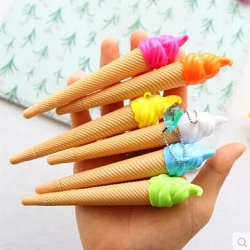 150pcs-ice-cream-gel-pens-mini-ballpoint-pens-kawaii-stationery-writing-school-supplies