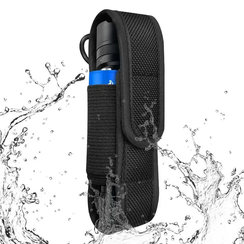 Outdoor Flashlight Pouch Holster Portable for Hunting Camping Hiking weapon flashlight accessories