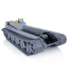 Full Metal RC Tank Chassis for Heng Long 1/16 German King Tiger II Remote Control Tracked Vehicle Steel Gearbox DIY Part TH20560 4