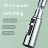 Universal Extension Device Faucets Kitchen Vegetable Washing Basin Water Nozzle Pressure Conversion Joint Large Angle Rotation 4