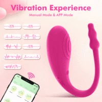 Vagina Bluetooth APP Vibratoren Klitoris Stimulation Vibro-ei G-punkt Anal Massager Sex Spielzeug für Frauen Höschen Tragbare Bälle 3