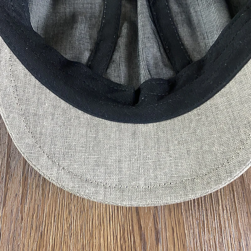 Frühling männer Flachs Atmungsaktive Berets Sommer Retro Newsboy Caps Frauen Männer Blau Ivy Cap Erreichte Maler Kappen Fahrer Flache kappe NZ289 – Detail 9