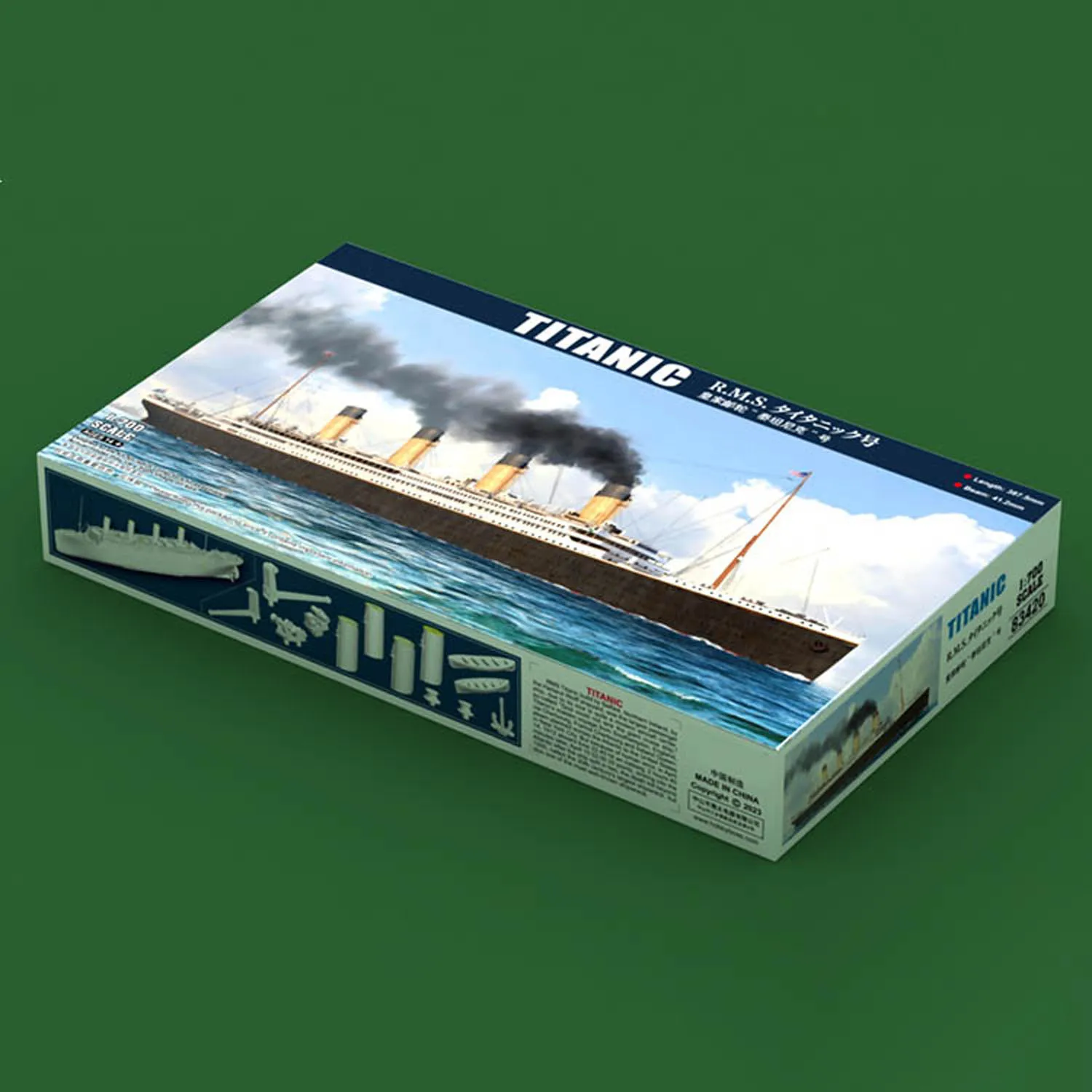 Пластиковый-1-700-масштаб-hobbyboss-Титаник-свободный-шкив-Королевский-Карибский-корабль-статический-дисплей-модель-строительные-комплекты-th23823