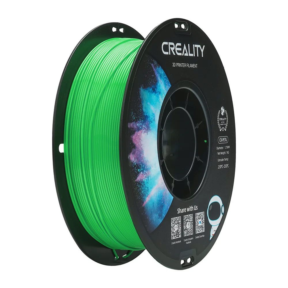 Creality Premium PETG 3D Printing Filament - 1kg Spool, 1.75mm Diameter