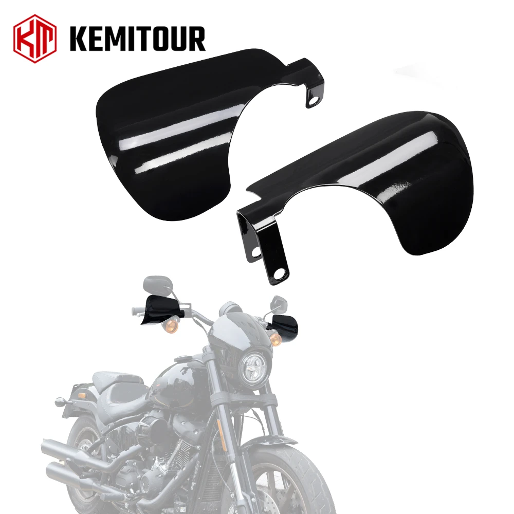 

Motorcycle Handguard Protector Hand Guard Coffin Cut Hand Shields Accessories Universal for Softail Dyna Cruiser 2012-2024 Part