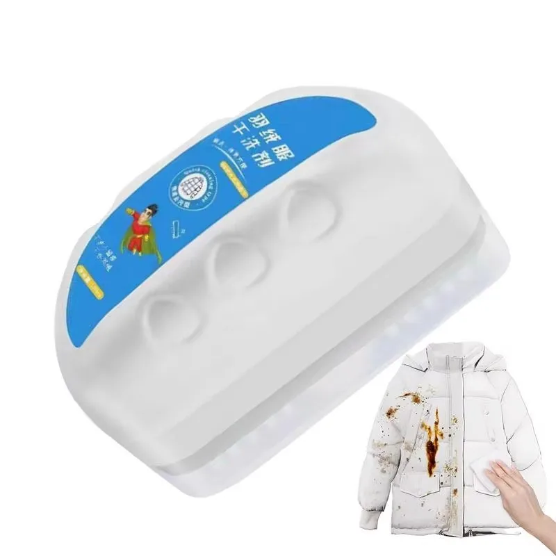 Down Jacket Detergent 100ml Dry Cleaner With Brush For Down