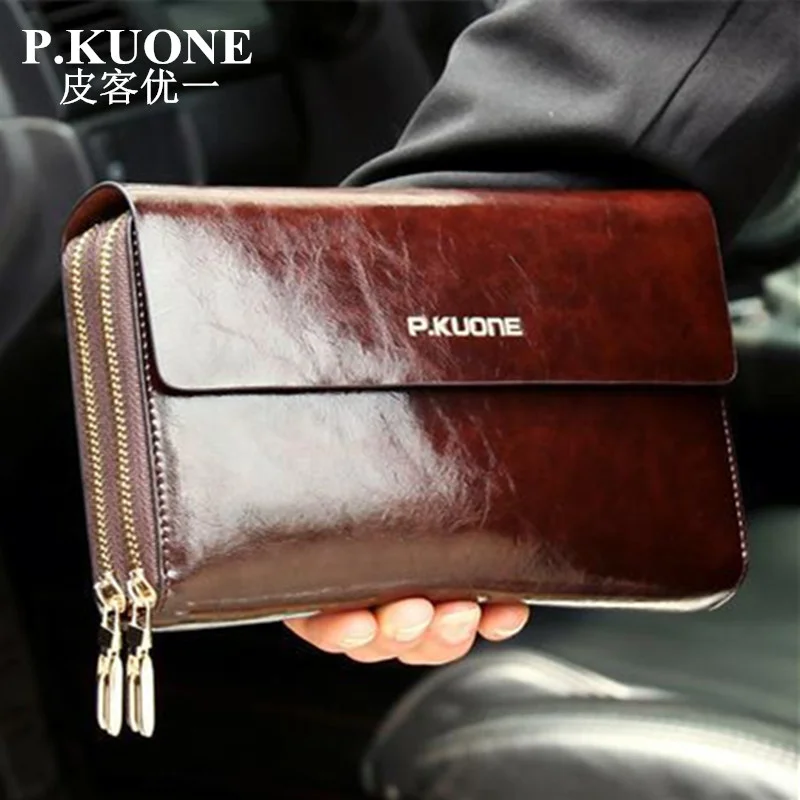 hot-sale-new-2023-luxury-shining-oil-wax-cowhide-men-clutch-bag-long-genuine-leather-men-wallets-double-layer-business