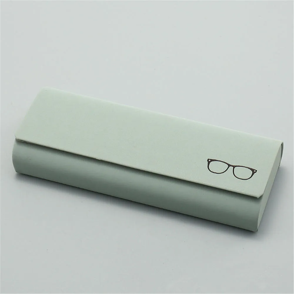 PU Leather Glasses Case Men Women Sunglasses Myopia Presbyopia Storage Box Portable Anti-Pressure Eyeglasses Bag Eyewear Accesso
