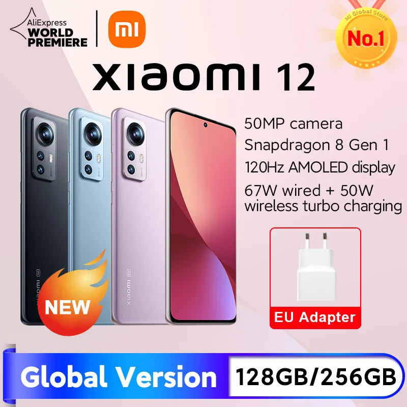 Xiaomi 12 Smartphone Phones Brands