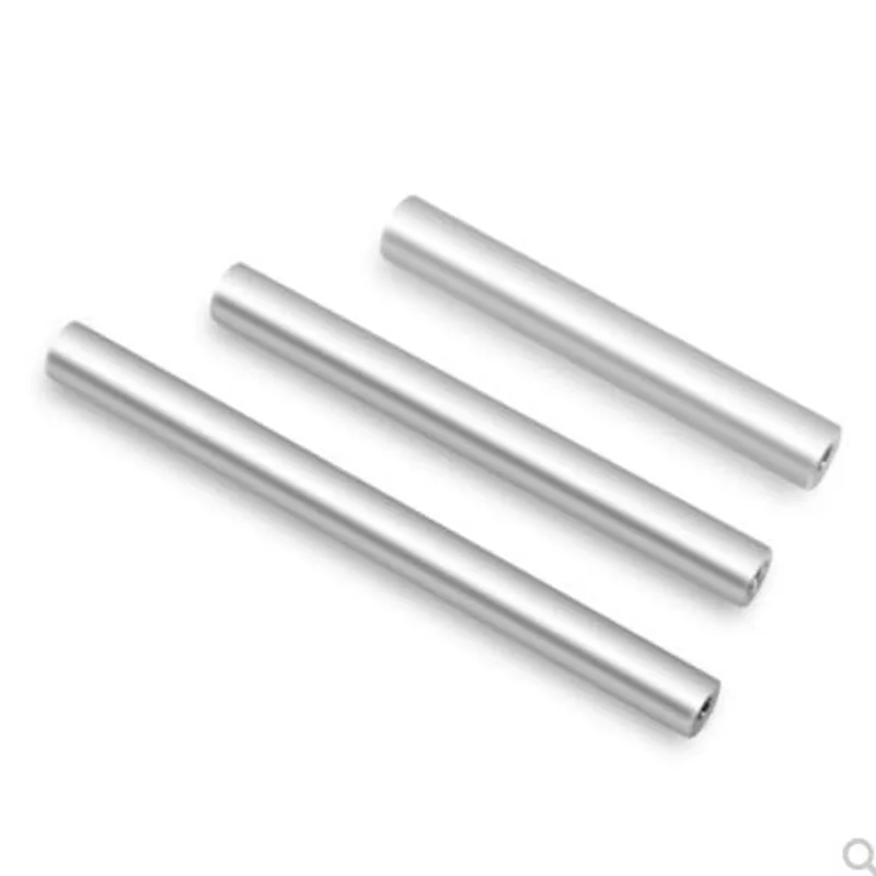 Aluminum Standoff Spacer 2pcs-10pcs/lot M2 M2.5 M3 M4 M5 M6 M8 M10*L Round Stud extend long coupling nut L = 6 TO 100mm
