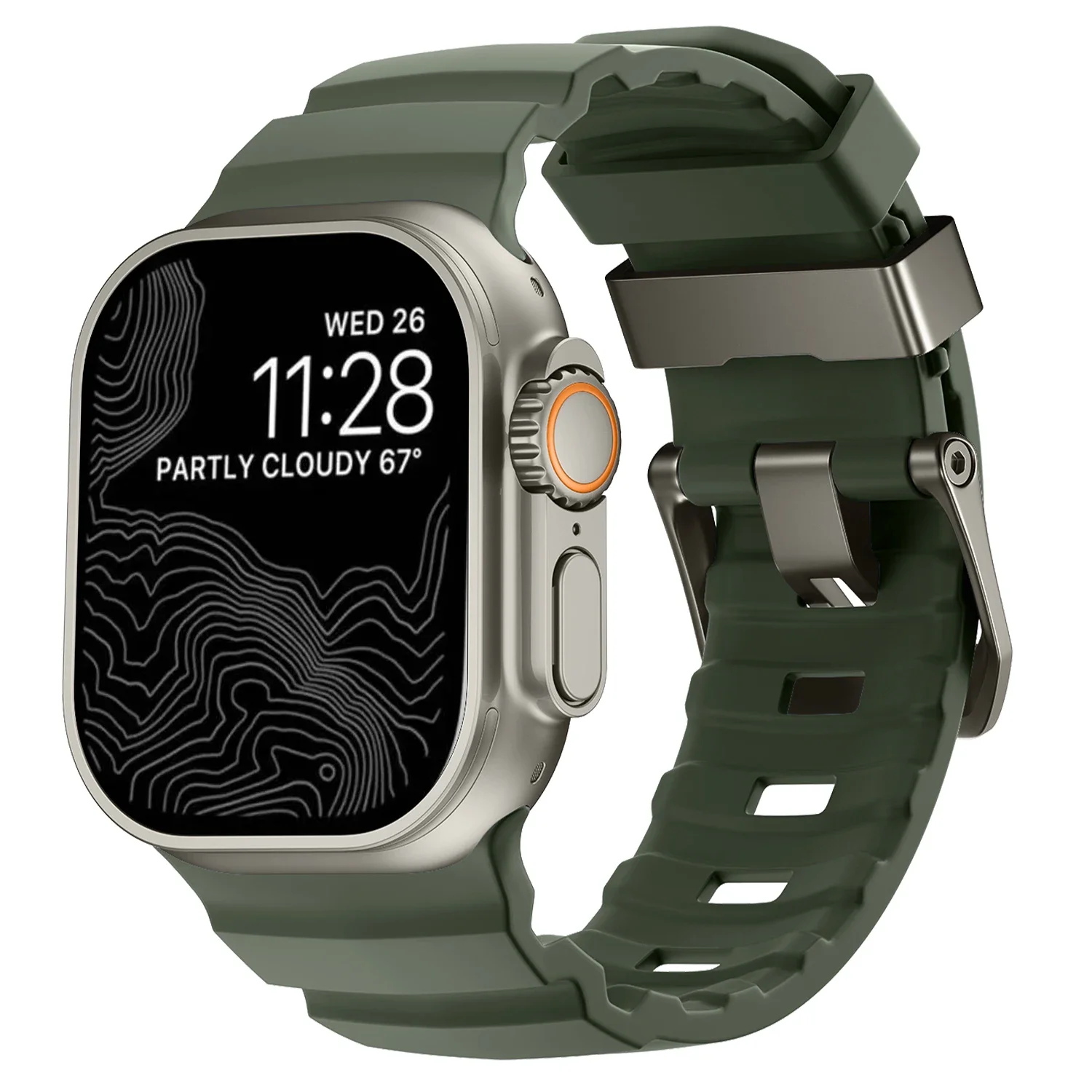 Breathable Sport Silicone Strap