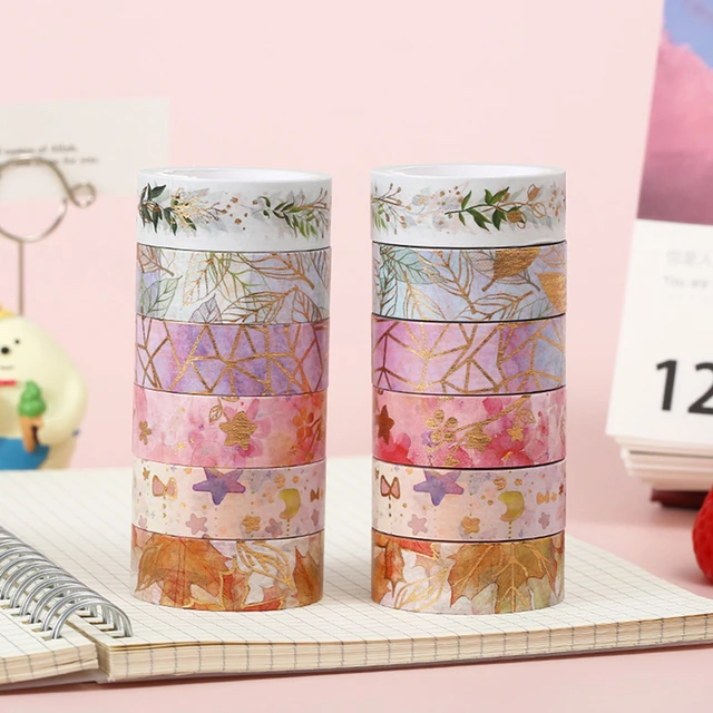 Scrapbooking Vintage Washi Tapes  Scrapbooking Supplies Adhesive -  Hot-selling Washi - Aliexpress