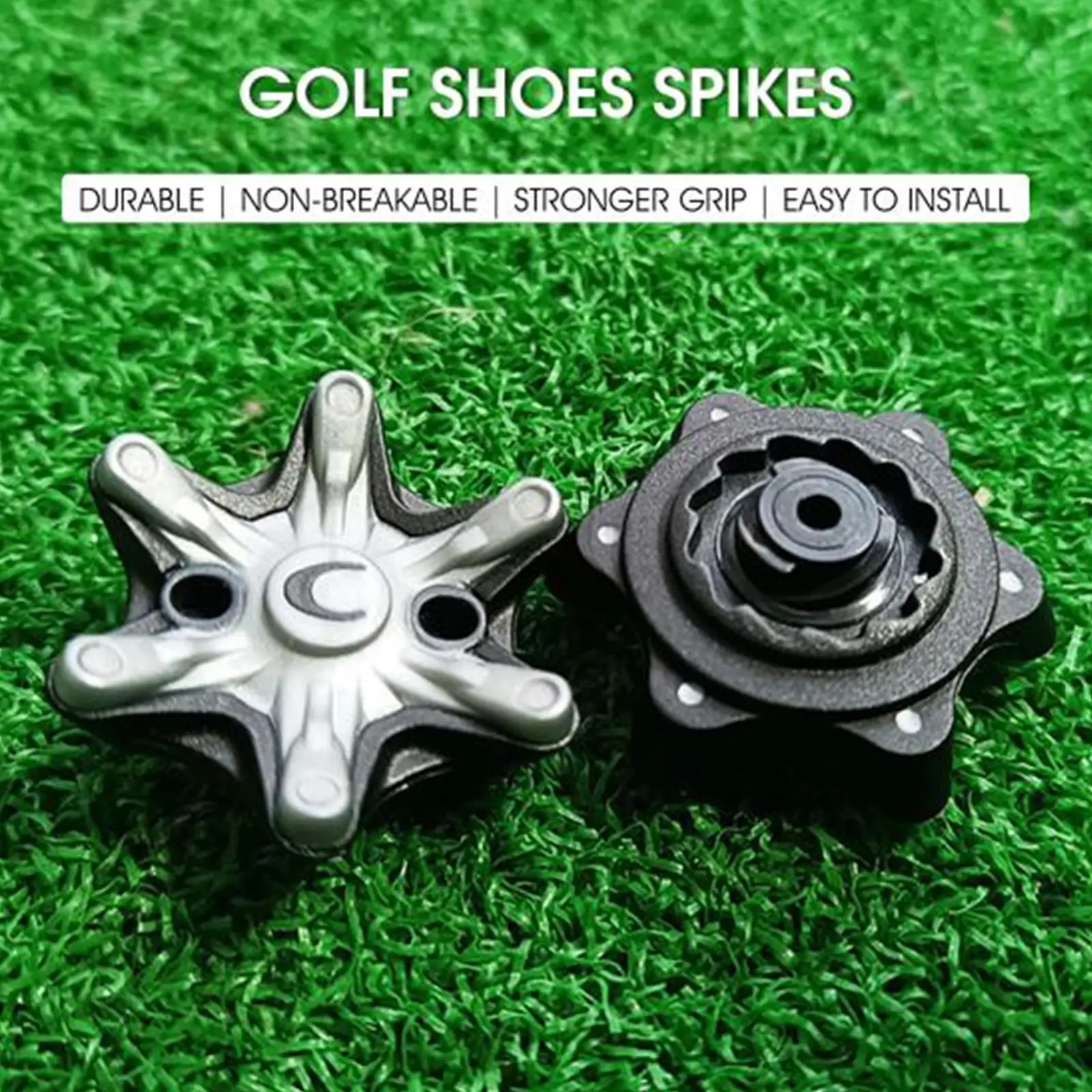 Golf Shoe Spikes Golf Shoes Tooth Golf Shoe Spikes Replacements For Most Golf Shoes Models Easy Install Golf Shoes