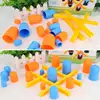 2023 New TicTacToe Cartoon Thinking Training Gobblets Gobblers Board Game Big Eat Small Strategy Game Educational Toy For Kids 4