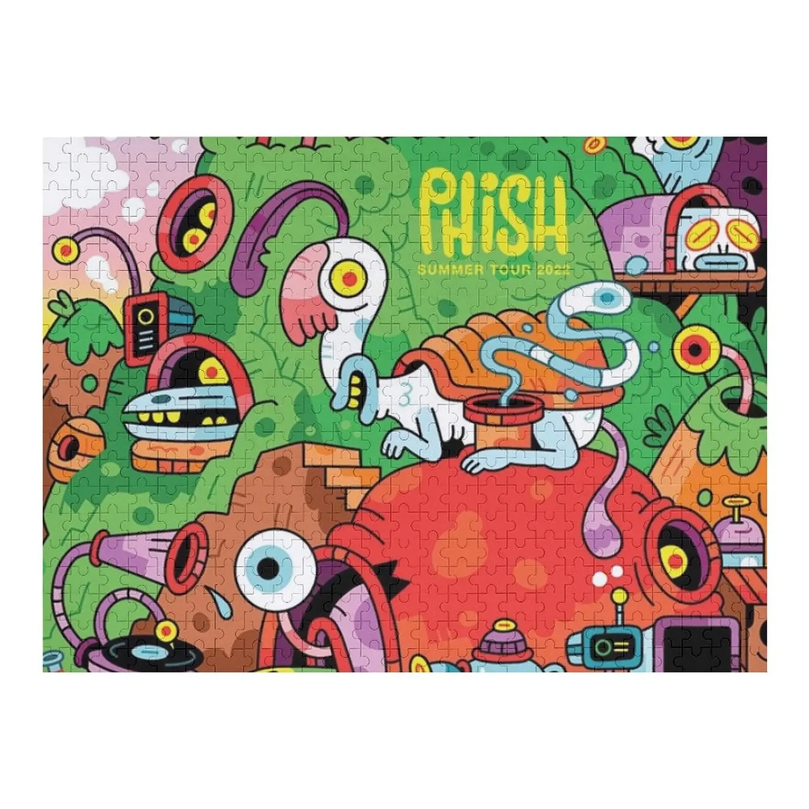 PHISH TOUR 2022 KAKAKATRIN6 Jigsaw Puzzle Photo Name Wooden Toy Puzzle jigsaw tour–prague pc