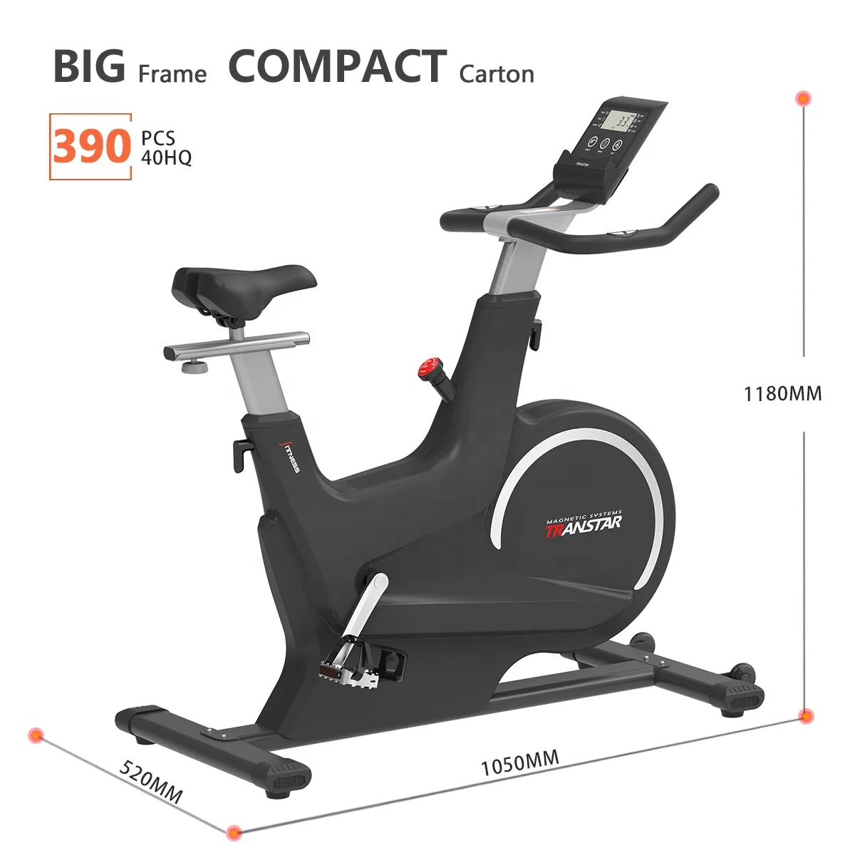 2022 Fitness Cardio Training Home Gym Stationary Air Bike Exercise Bicycle  Spinning with Bluetooth App Zwift Smart Screen| | - AliExpress