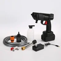 Home Rechargeable Garden Cleaning High-pressure Water Pump Portable Lithium Battery Car Wash Water Gun Wireless Car Wash Machine 2
