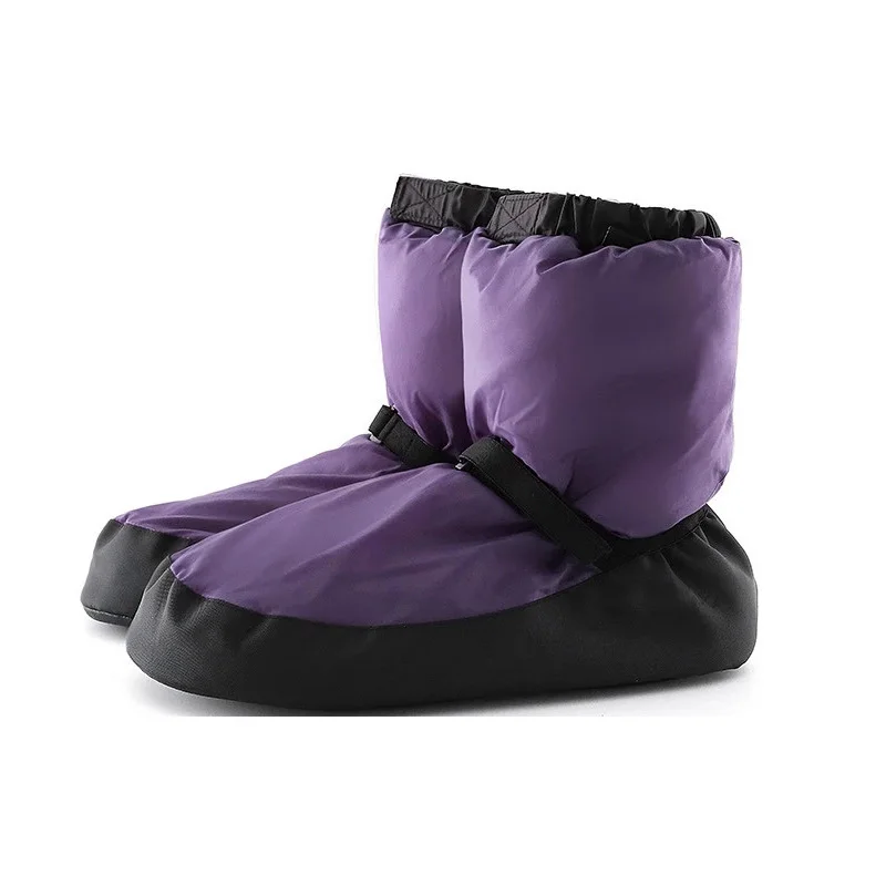 Dance Shoes CLYFAN Winter Ballet National Dance Adults Modern Dance Boot Cotton Warm-up Exercise Warmer Ballerina