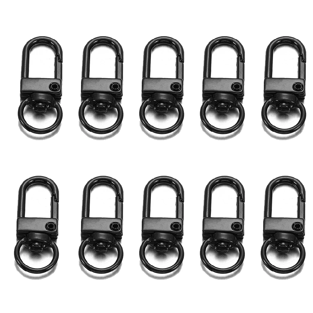 Alloy Snap Lobster Clasp Hooks for DIY Jewelry and Accessories (10-Pack) Wholesale