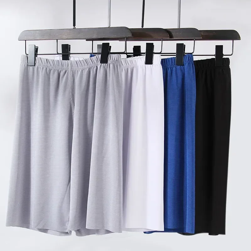 

Пижамный комплект мужской с эластичной резинкой, мягкая Пижама, шорты, комплект с 2 рукавами, домашняя одежда, тонкая короткая Свободная Повседневная рубашка, ПК/комплект