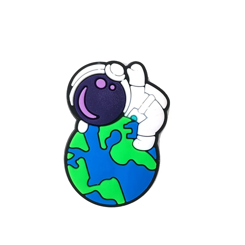Space-Themed Shoe Charms for Crocs and Accessories