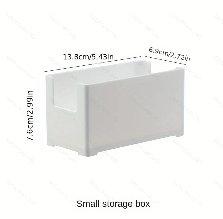 1pc plastic drawer organizer, multiple compartment storage boxes for kitchen cabinets, cosmetics, and desk accessories, durable