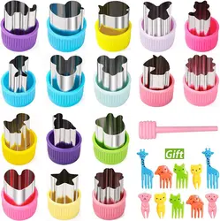Kids Sandwich & Cookie Shape Cutter Set - Fun Food & Baking Tools (48 Pieces) (27 Pcs)