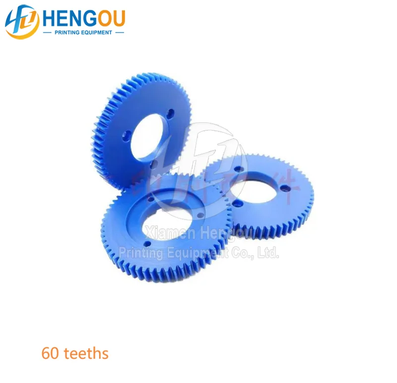 

124x50x15 мм Akiyama BT40 Печатный пресс, водный рулон, 60 зубьев, нейлоновая Шестерня Akiyama