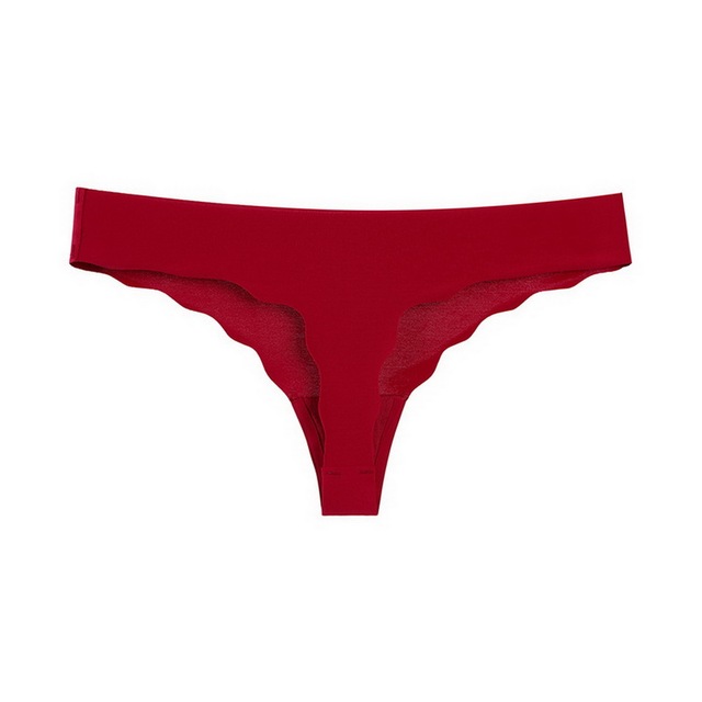 Briefs Women Ice Silk Low-Rise Underpant Breathable G-String Thong Sexy Bikini Panties Female Lingerie Soft Knicker