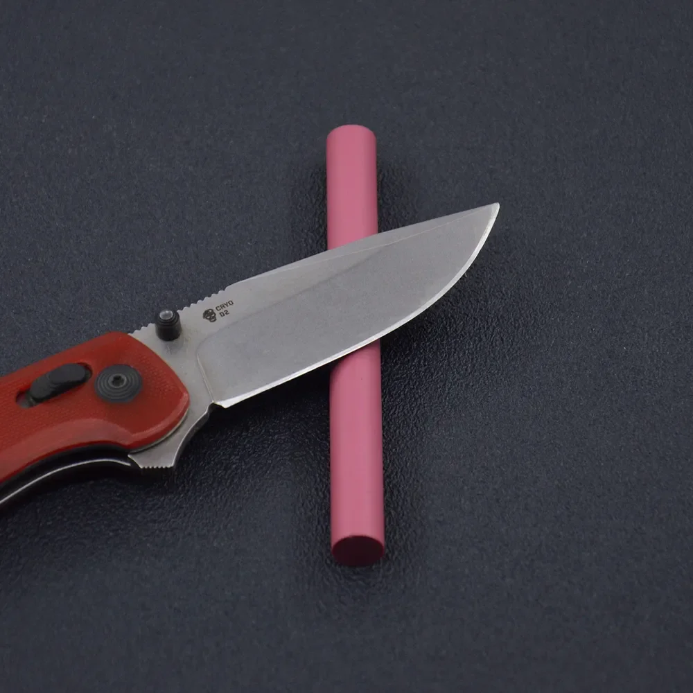 Ruby Corundum Sharpening Rods - Premium Abrasive for High Hardness Tools | Various Diameters