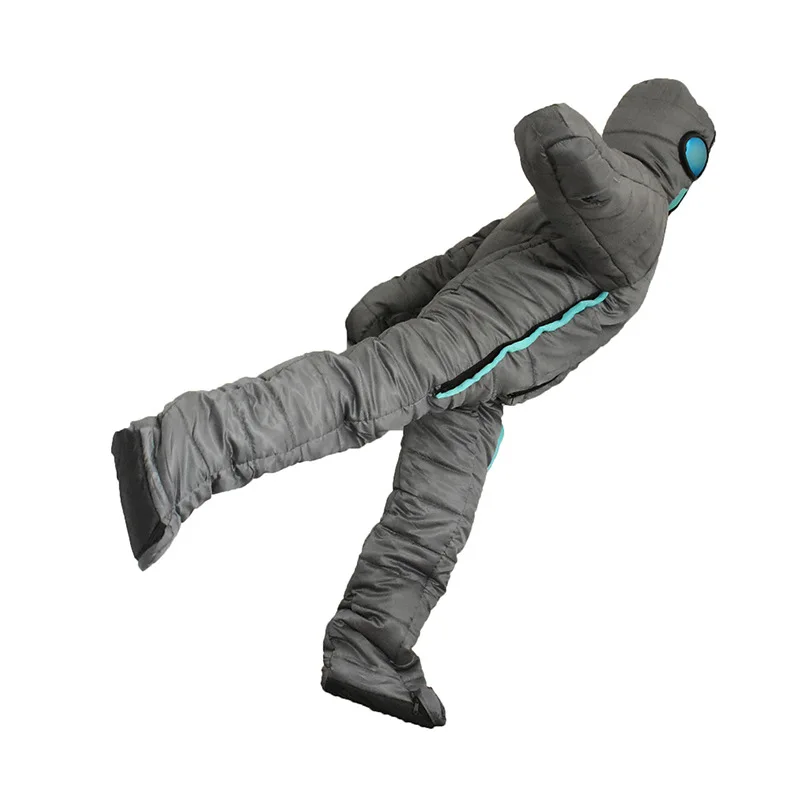 Creative Alien Walkable Sleeping Bag Human Shape Portable Camping Full Body Wearable Bedding 3 Size Suitable for Most People