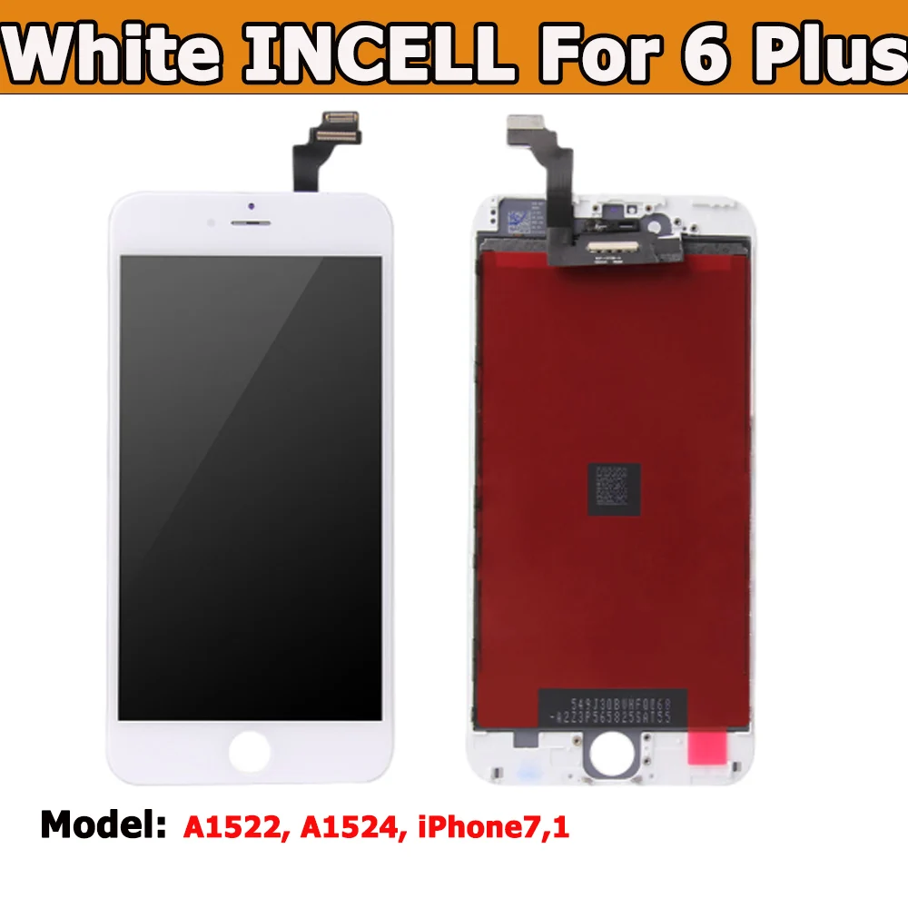 for 6 plus White