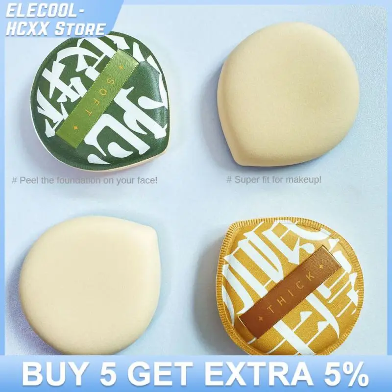 1/4Pcs Puff Foundation Powder Dry And Wet Cotton Candy Soffio Di Polvere Grandi Goccioline D'Acqua Non Mangiare Polvere Trucco Facile Super Soft