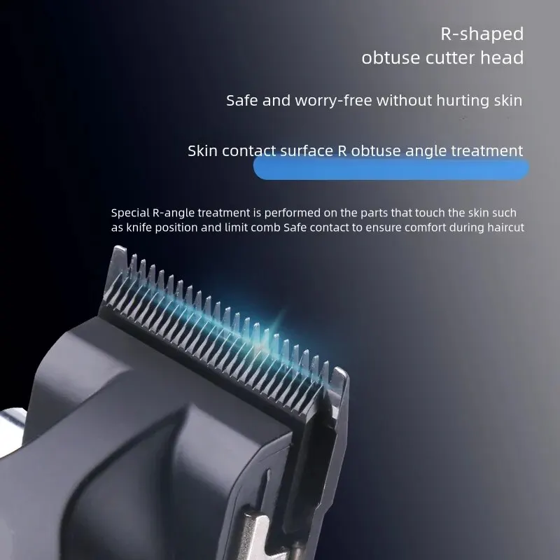 Hair clipper KEMEI men's professional hair clipper USB adjustable hair clipper set beard machine KM-2296