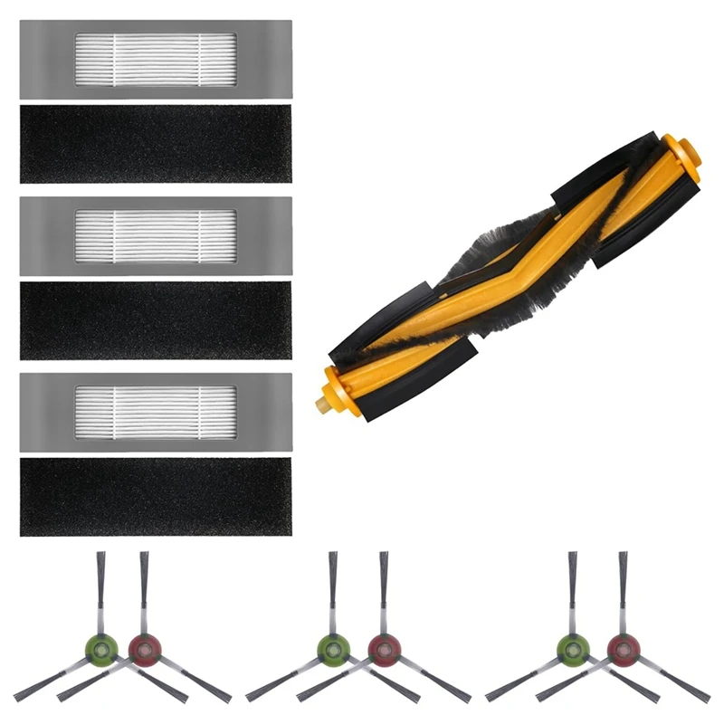 

Запчасти для робота-пылесоса Ecovacs Deebot OZMO T8 +, основная боковая щетка, фильтр НЕРА, аксессуары