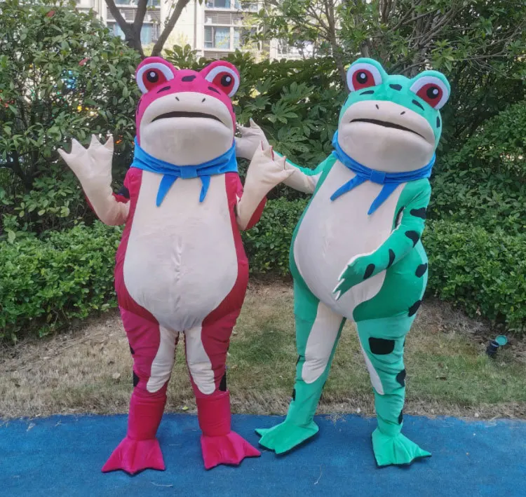 SimbokFrogMascotforAdultHalloweenCosplayDanceDressPlushFurry