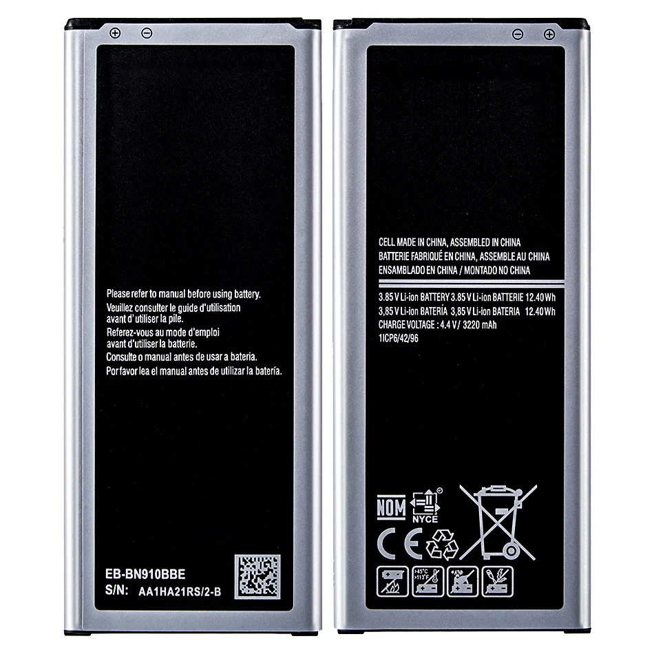 

6850mAh EB-BN910BBE EB-BN910BBK EB-BN910BBC EB-BN910BBU For Samsung Galaxy NOTE 4 N910A N910U N910F N910H N910V N910C Batteries
