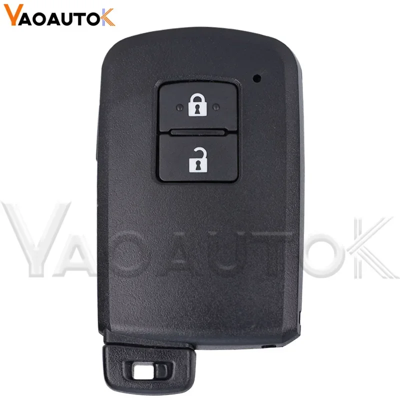 Smart Key Shell Case with Insert Key Remote Housing Cover