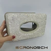 Shiny Rhinestone Roller Tissue Box Circular Roll Paper Office Living Room Bedroom Tissue Storage Box Bathroom Accessories 5