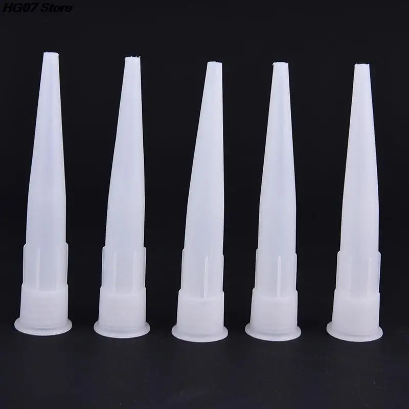 Plastic Glass Glue Nozzles Universal Caulking Gun Nozzles Sealant Silicone Caulking Tips Mouth Home Construction Tools 20pcs caulking tools caulking gun nozzles caulking nozzle