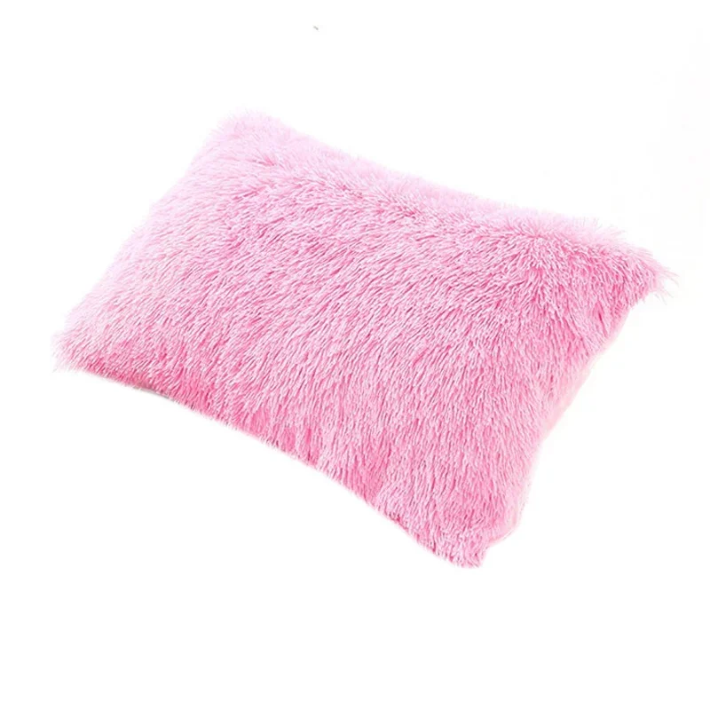 Pink cushion cover