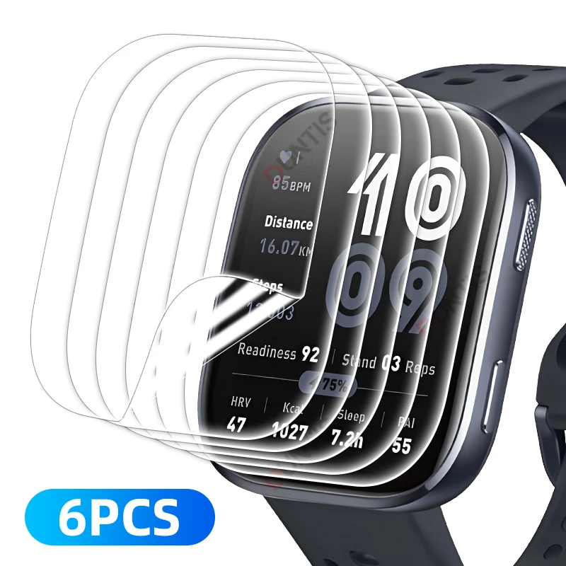 Protection écran Pour Amazfit Bip 6 [Pack 6] Film Plastique