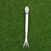 Stainless Steel Dual-purpose Pressure Soil Rake Pine Soil Pressure Soil Garden Gardening Potted Plant Planting Maintenance Tool 5