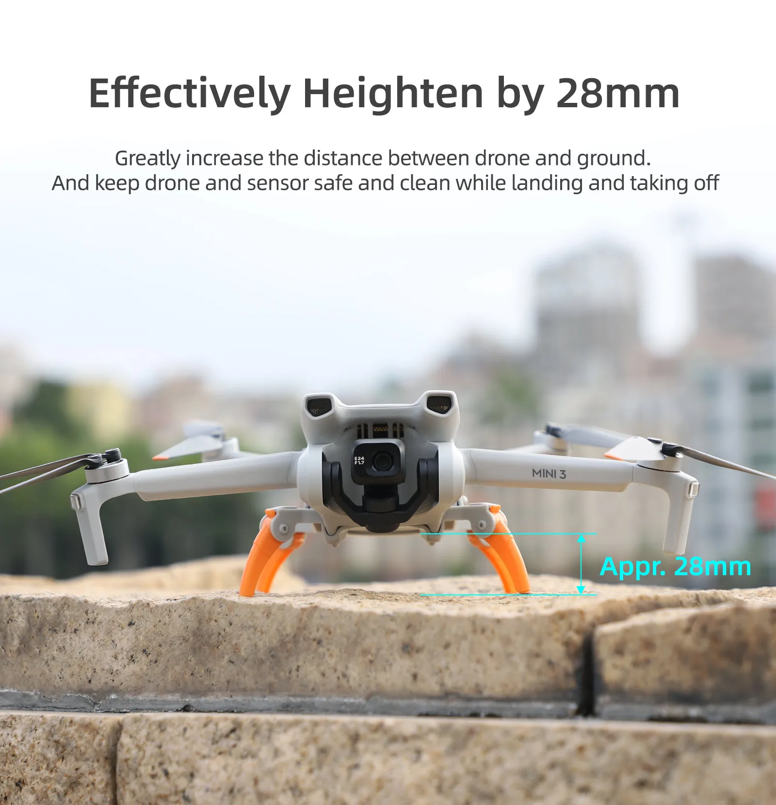 Landing Gear Heightened Spider Gears Extensions Support Leg Protector for DJI Mini 3 Drone Accessories drone landing gear,drone accessories
