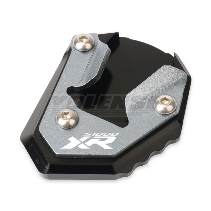 Motorcycle CNC Kickstand Foot Extension Pad & Support Plate Enlarge Stand