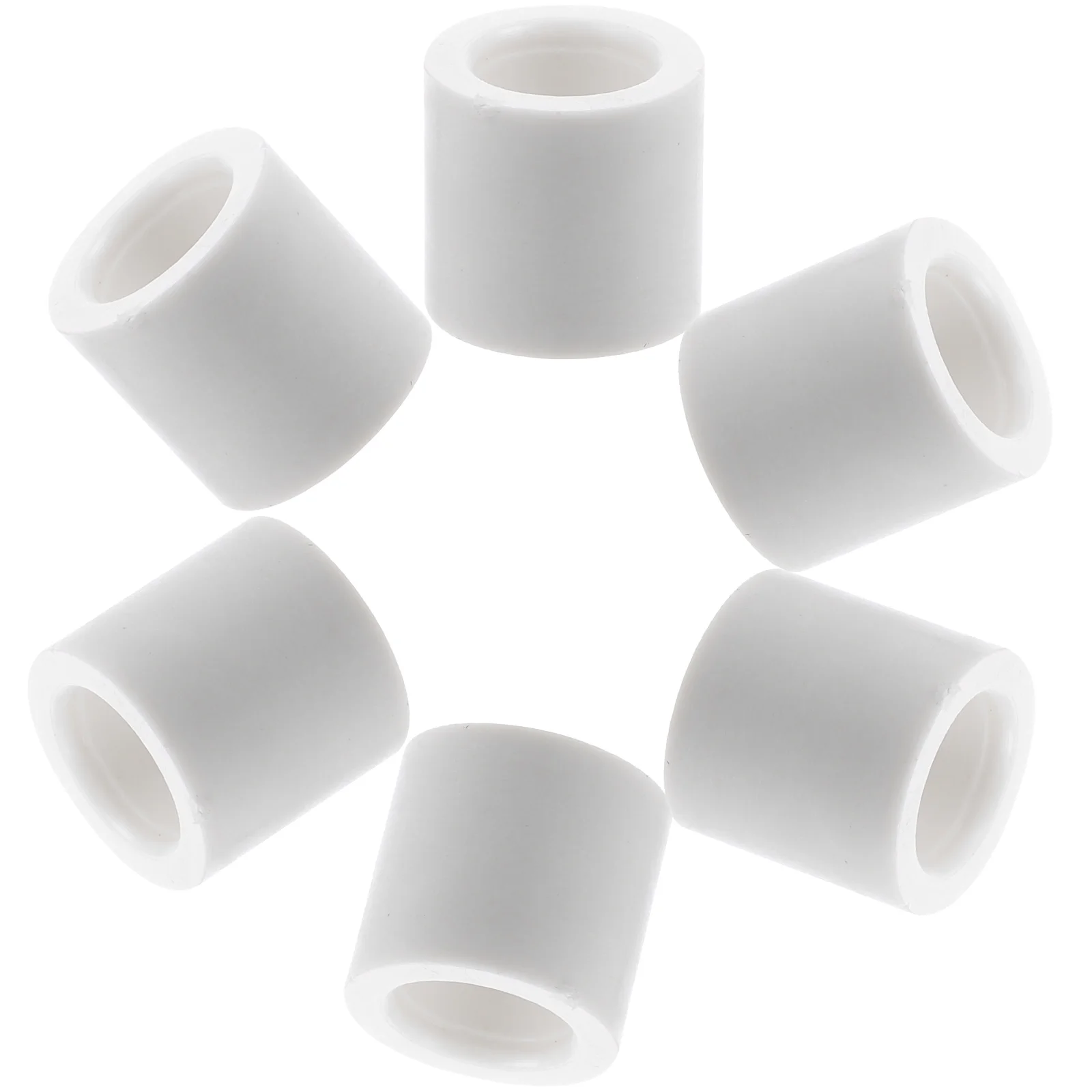 Pool Ferrules Billiard Protective Cover 8Pcs Replaceable Snooker Hoops Plastic Ferrules Stick Billiard Replacement Parts billiard tool