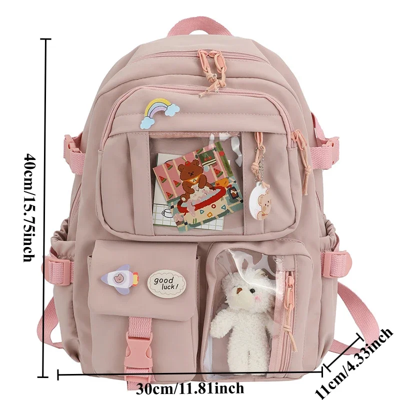 itabag backpack large capacity lightweight large capacity high school students schoolbag female hundreds of shoulder bags 6